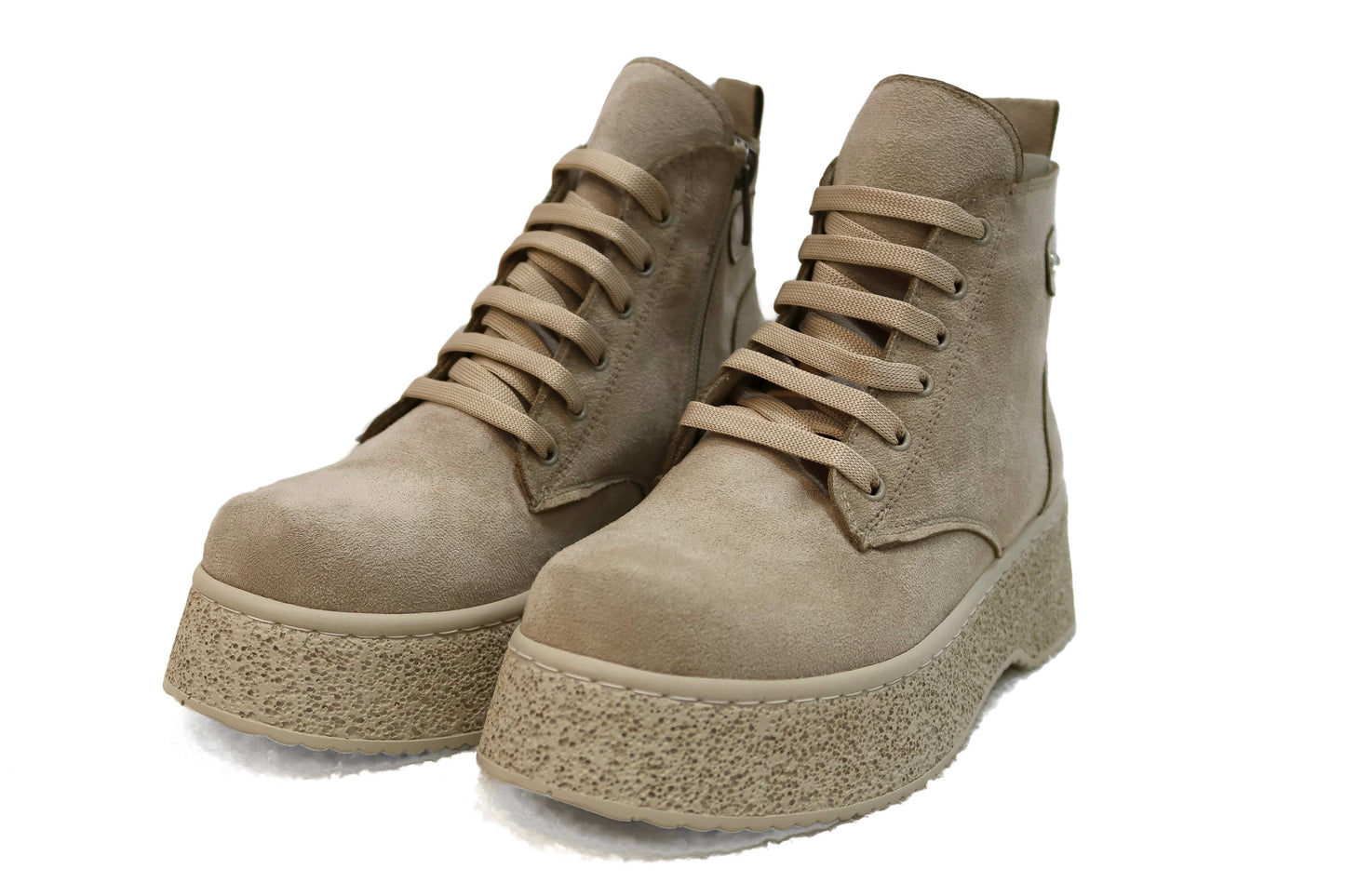 Efrin Veterboots met plateauzool