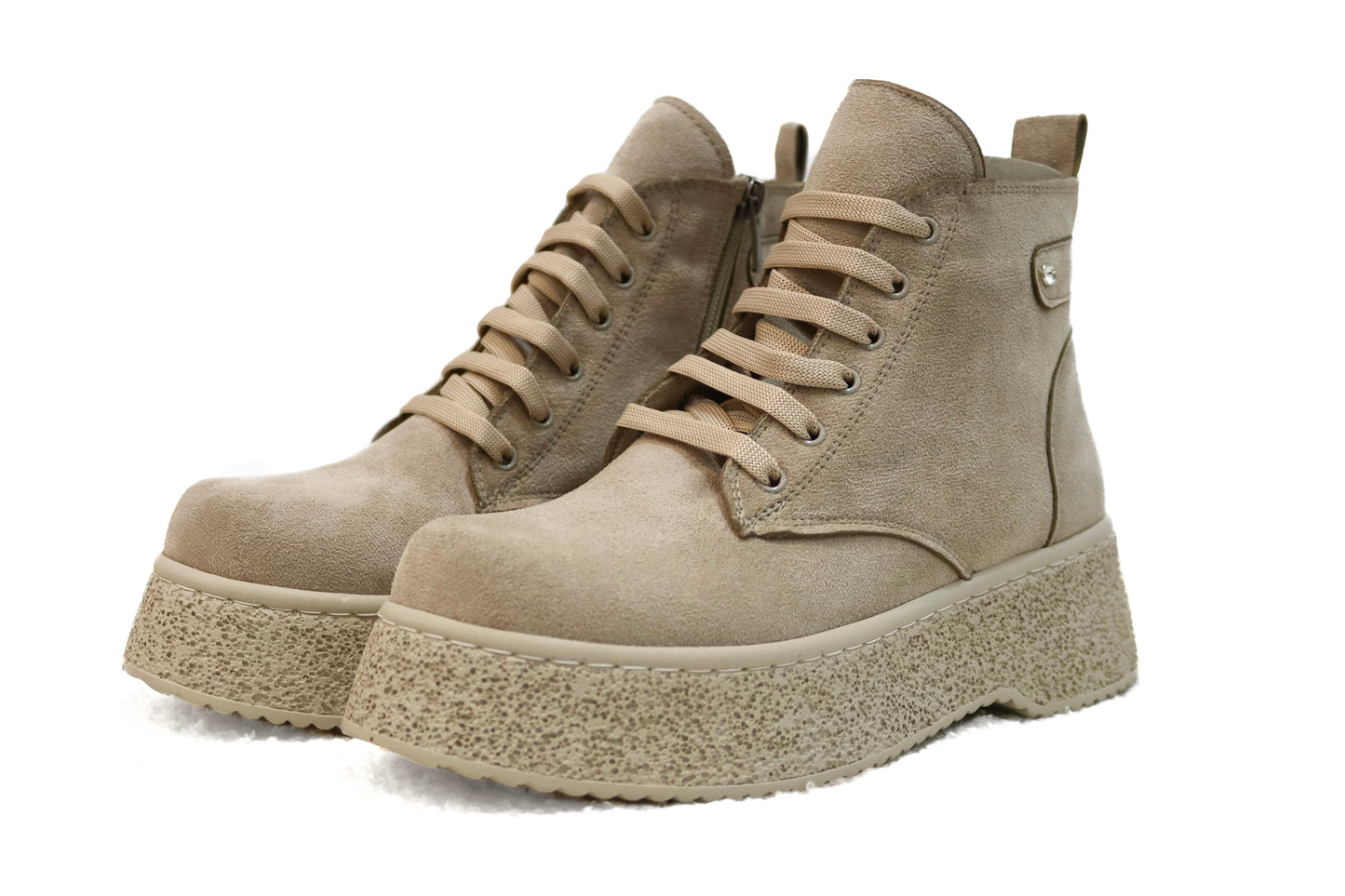 Efrin Veterboots met plateauzool