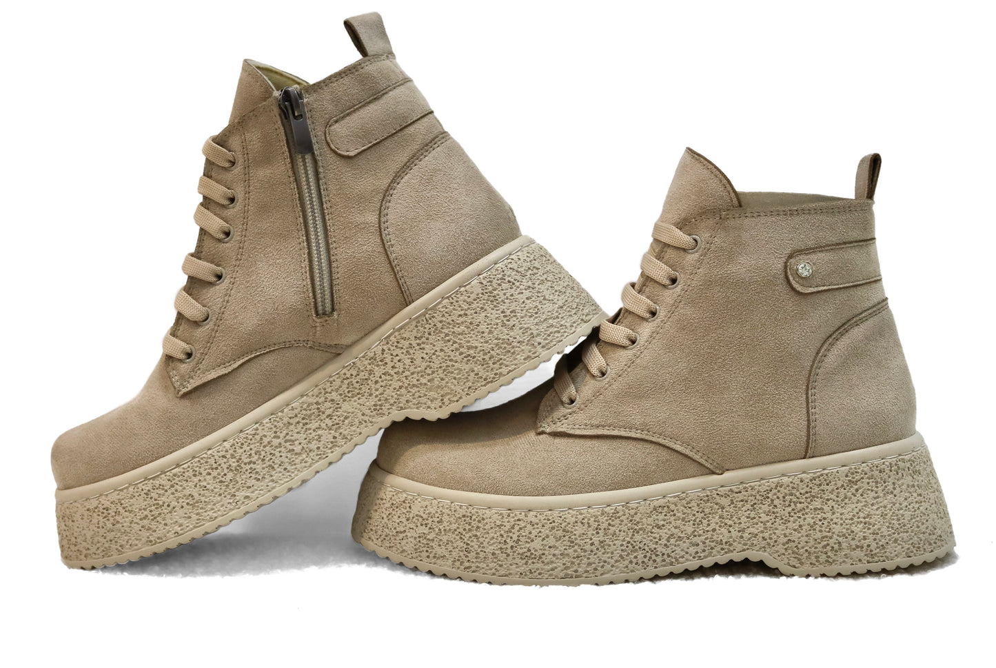 Efrin Veterboots met plateauzool