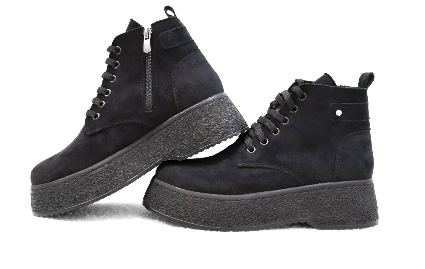 Efrin Veterboots met plateauzool
