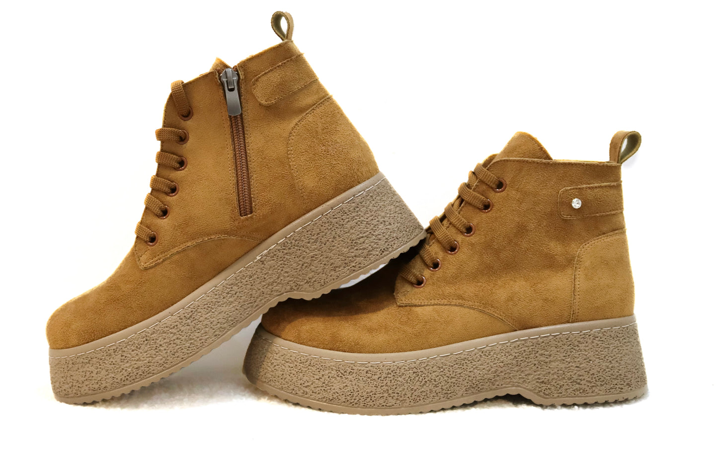 Efrin Veterboots met plateauzool