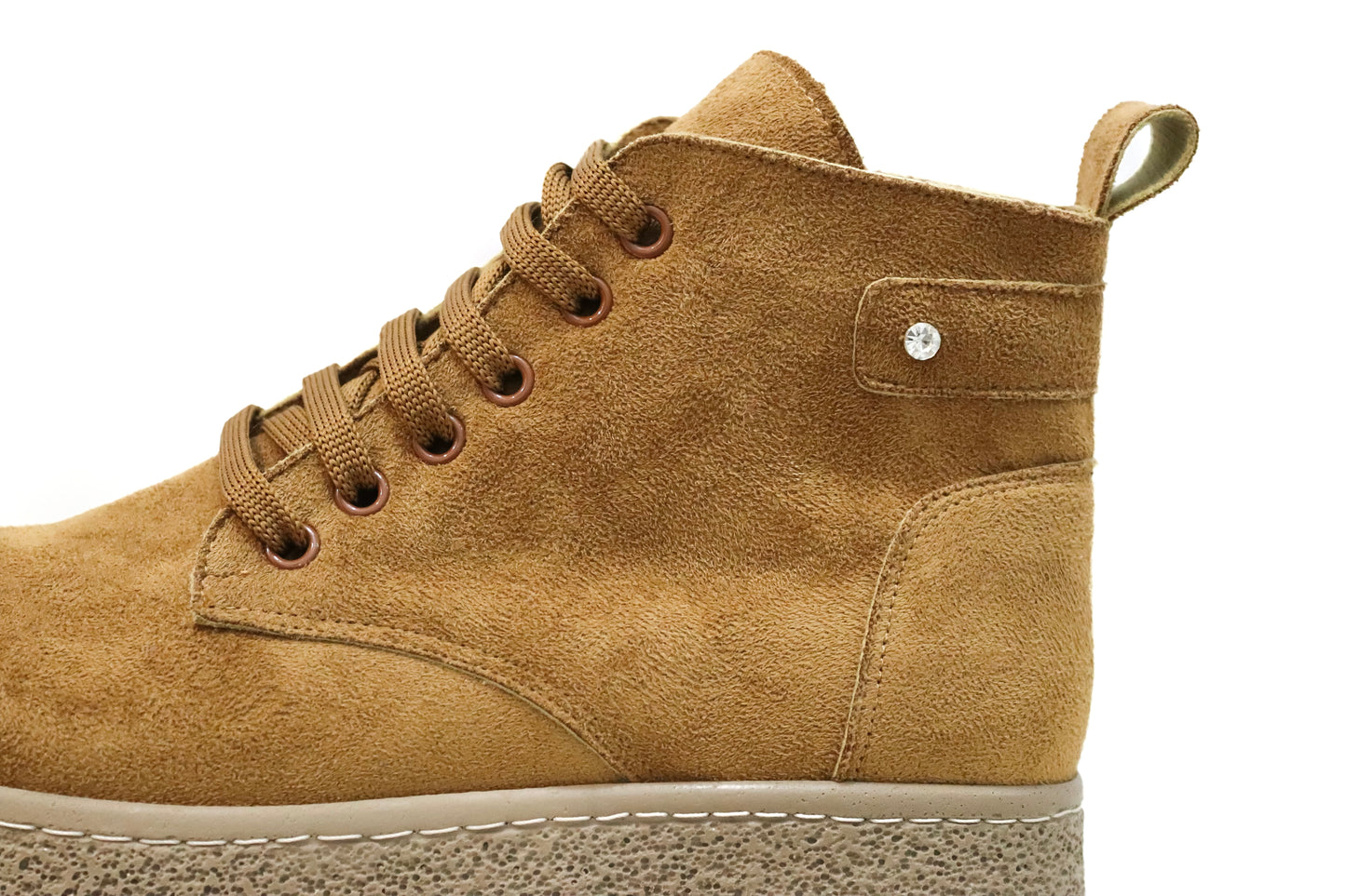 Efrin Veterboots met plateauzool