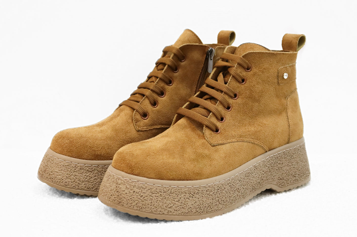 Efrin Veterboots met plateauzool