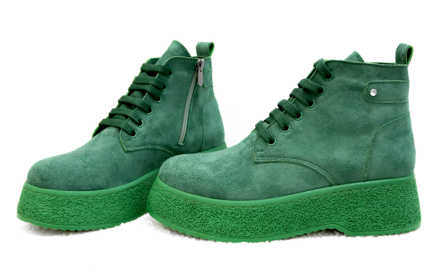 Efrin Veterboots met plateauzool