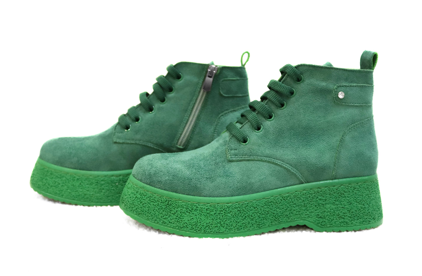 Efrin Veterboots met plateauzool