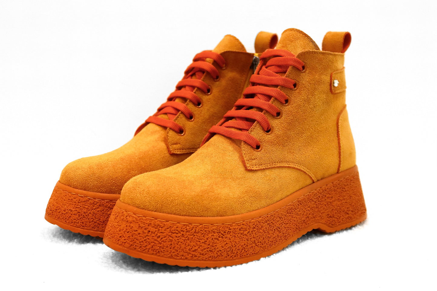 Efrin Veterboots met plateauzool
