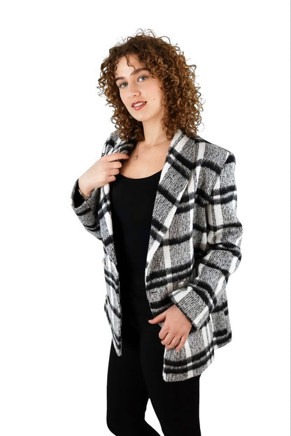 Efrin Mode - Structuurgeweven Blazer