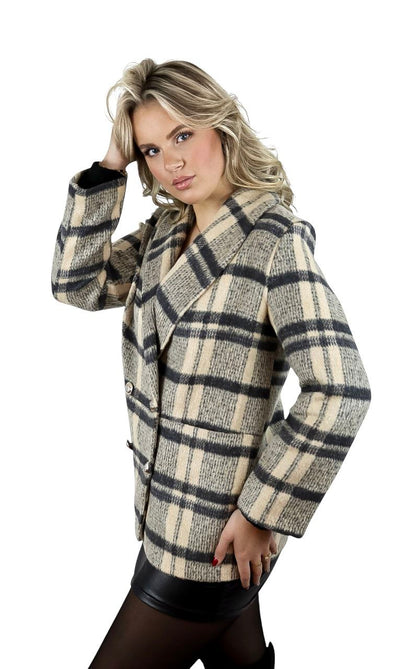 Efrin Mode - Structuurgeweven Blazer